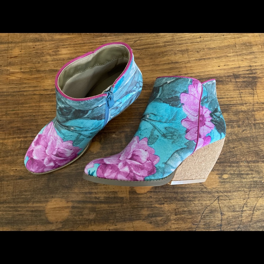 Floral Booties